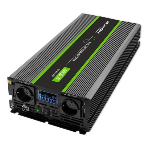 Przetwornica napięcia Monolith | 3000W | 6000W | 24V na 230V | Czysty Sinus | LCD Przetwornica napięcia Monolith | 3000W | 6000W | 24V na 230V | Czysty Sinus | LCD