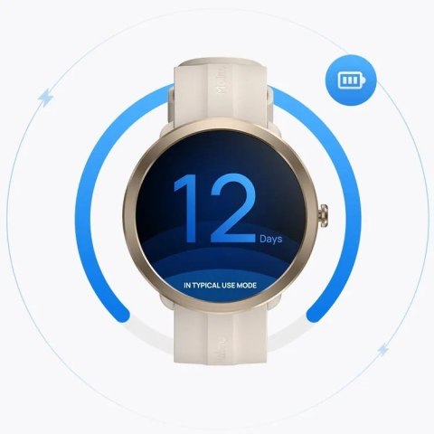 Smartwatch GPS Watch R WT2001 Android iOS Złoty Smartwatch GPS Watch R WT2001 Android iOS Złoty