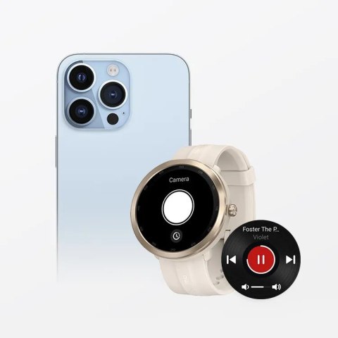 Smartwatch GPS Watch R WT2001 Android iOS Złoty Smartwatch GPS Watch R WT2001 Android iOS Złoty