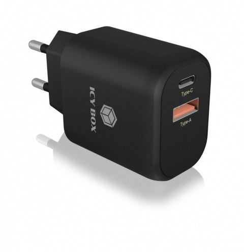 Ładowarka IB-PS102-PD 20 Watt Type-C + Type-A Ładowarka IB-PS102-PD 20 Watt Type-C + Type-A