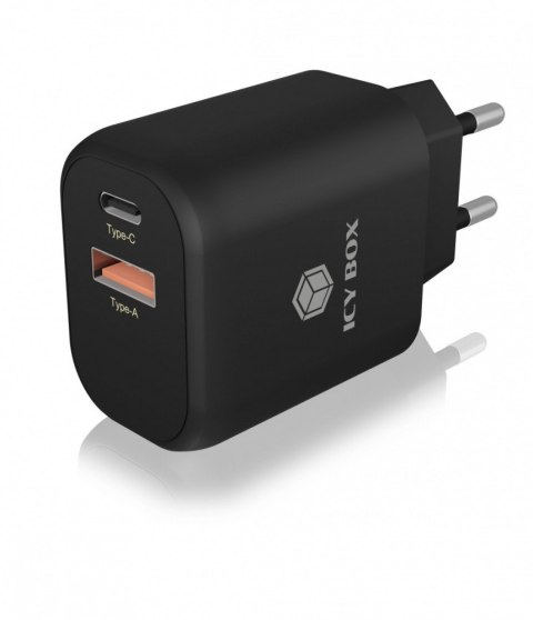 Ładowarka IB-PS102-PD 20 Watt Type-C + Type-A Ładowarka IB-PS102-PD 20 Watt Type-C + Type-A