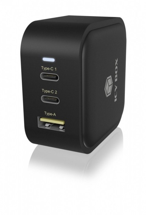 Ładowarka IB-PS103-PD 65 Watt 2x Type-C + 1x Type-A Ładowarka IB-PS103-PD 65 Watt 2x Type-C + 1x Type-A