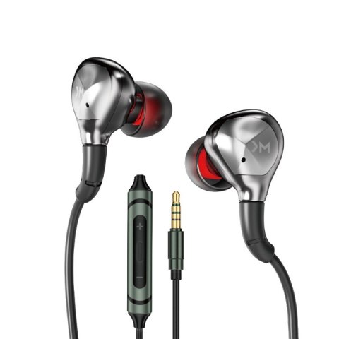 Słuchawki przewodowe HiFi jack 3,5 mm Czarne Słuchawki przewodowe HiFi jack 3,5 mm Czarne