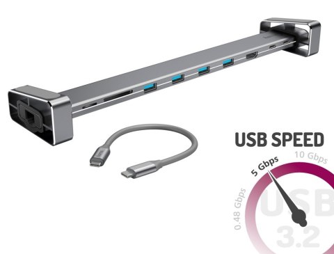 Stacja dokująca USB C 9w1 Stacja dokująca USB C 9w1