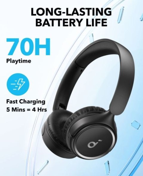 Słuchawki nauszne Soundcore H30i czarne Słuchawki nauszne Soundcore H30i czarne