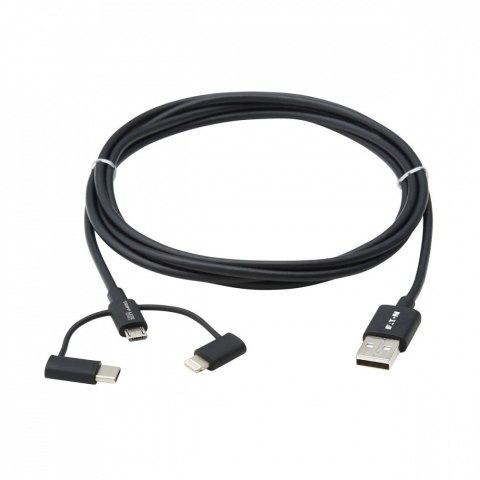 USB-A/Lightning USB Micro-B i USB-C 1.8m