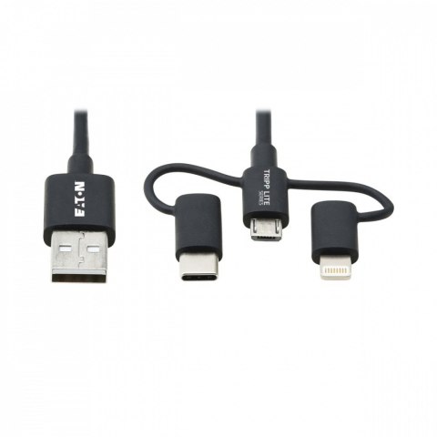 USB-A/Lightning USB Micro-B i USB-C 1.8m