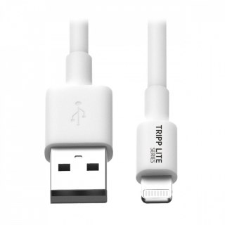 USB-A/Lithening Kabel Bialy USB2.0 0.9m