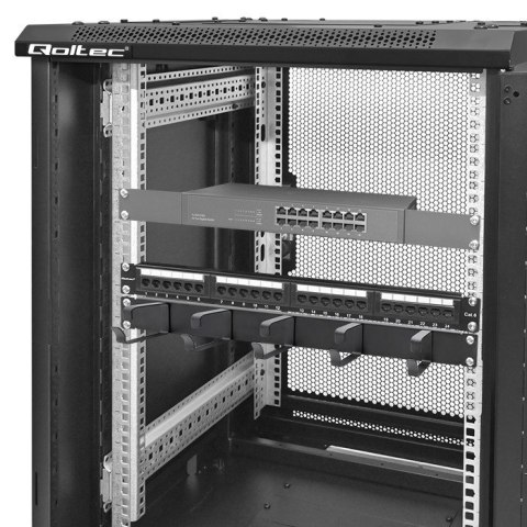 Organizer kabli do szaf RACK 19" | 1U Organizer kabli do szaf RACK 19" | 1U
