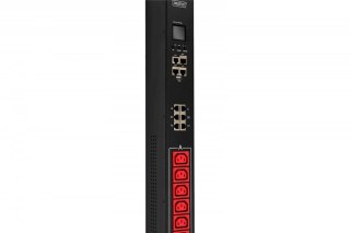 Listwa zasilająca SMART PDU, wtyk IEC 60309 32A/400V, gniazda 18xC13 10A/250V, 6xC19 16A/250V,32A