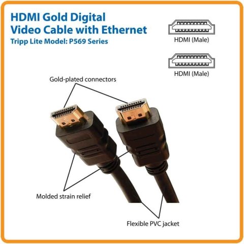 6FT HDMI HSETHERNT CBL P569-006 6FT HDMI HSETHERNT CBL P569-006