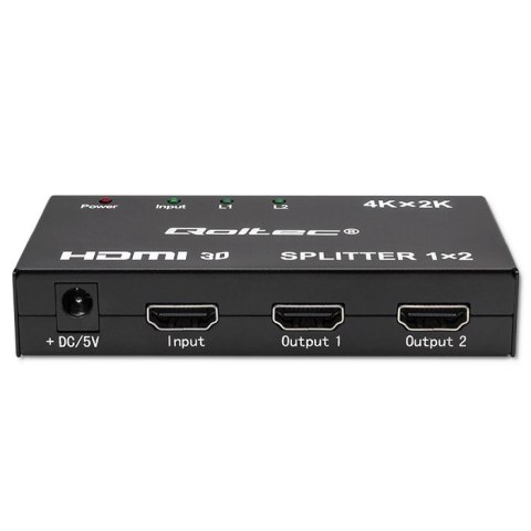 Aktywny rozdzielacz Splitter 2 x HDMI 4K x 2K | 3.4Gb/s Aktywny rozdzielacz Splitter 2 x HDMI 4K x 2K | 3.4Gb/s