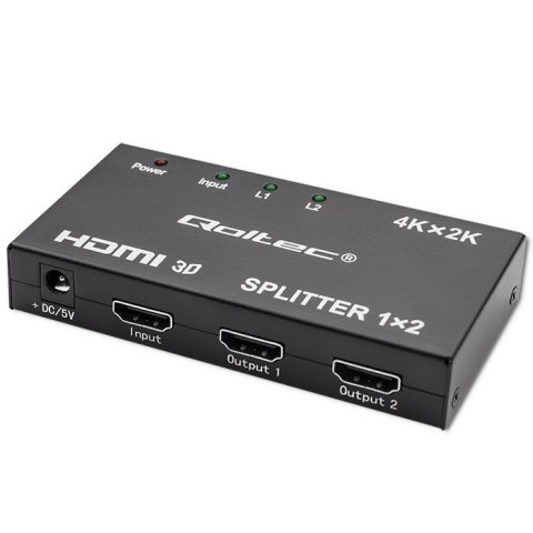 Aktywny rozdzielacz Splitter 2 x HDMI 4K x 2K | 3.4Gb/s Aktywny rozdzielacz Splitter 2 x HDMI 4K x 2K | 3.4Gb/s