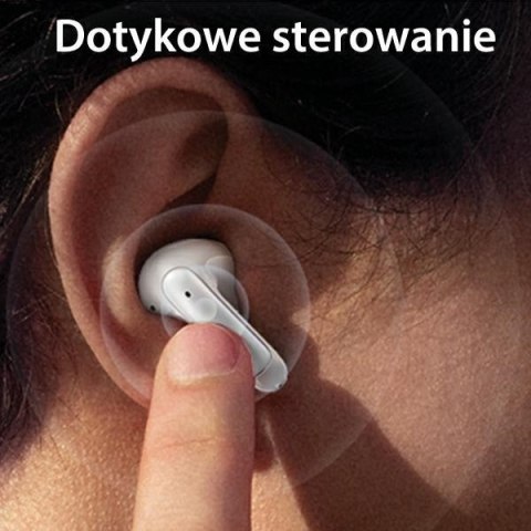 Słuchawki Bluetooth TWS 5.3 X-Don Series Dual microfon ENC fioletowe Słuchawki Bluetooth TWS 5.3 X-Don Series Dual microfon ENC fioletowe
