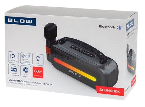Głośnik Bluetooth SOUNDBOX z mikrofonem Głośnik Bluetooth SOUNDBOX z mikrofonem