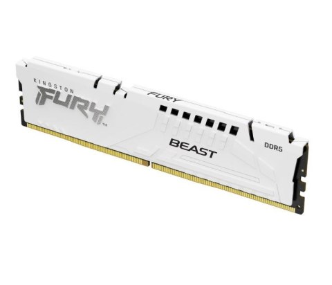 Pamięć DDR5 Fury Beast 32GB(1*32GB)/6000 CL30 EXPO biała Pamięć DDR5 Fury Beast 32GB(1*32GB)/6000 CL30 EXPO biała