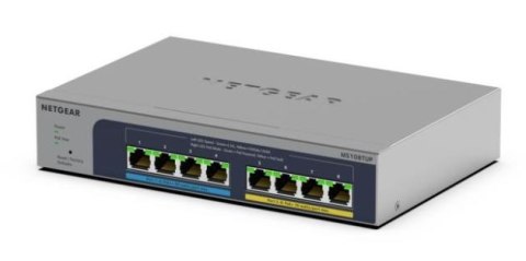 Przełącznik MS108TUP 8x2.5G PoE++ Przełącznik MS108TUP 8x2.5G PoE++