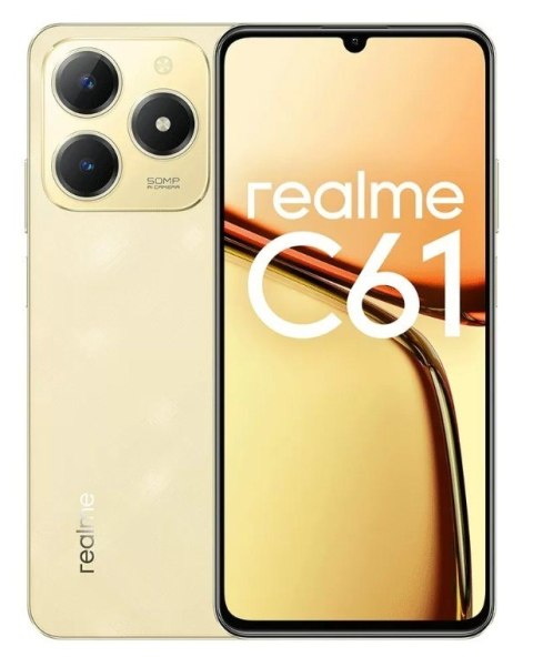 Smartfon realme C61 6/128GB Sparkle Gold RMX3930 Smartfon realme C61 6/128GB Sparkle Gold RMX3930