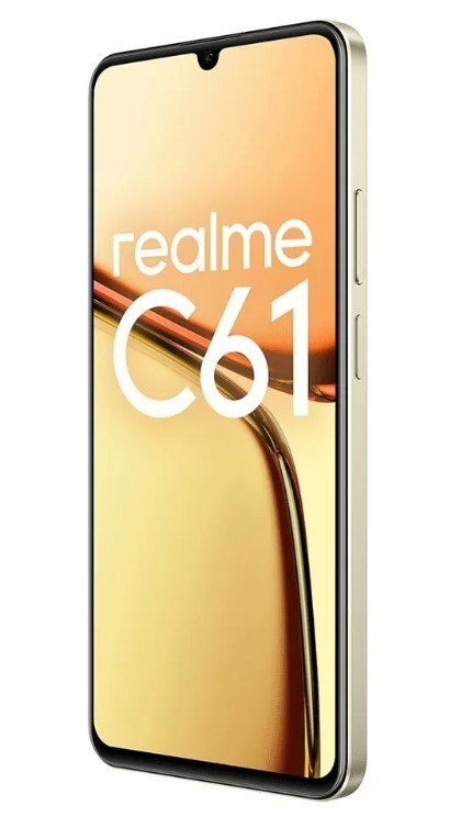 Smartfon realme C61 6/128GB Sparkle Gold RMX3930 Smartfon realme C61 6/128GB Sparkle Gold RMX3930