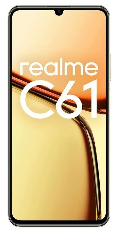 Smartfon realme C61 6/128GB Sparkle Gold RMX3930 Smartfon realme C61 6/128GB Sparkle Gold RMX3930