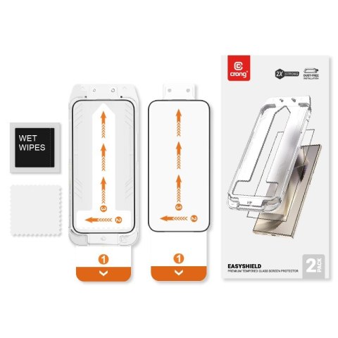 Szkło hartowane EasyShield 2-Pack - Samsung Galaxy S25/S24 (2 sztuki) Szkło hartowane EasyShield 2-Pack - Samsung Galaxy S25/S24 (2 sztuki)