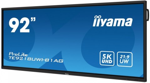 Monitor 92 cale TE9218UWI-B1AG, INFRARED,40pkt,VA,21:9,4xHDMI,DP, USB-C,RJ45,8/64GB