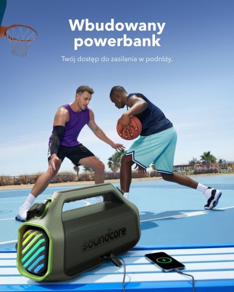Głośnik Soundcore Boom 2 Plus Zielony Głośnik Soundcore Boom 2 Plus Zielony