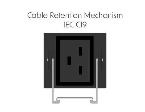 Listwa zasilająca rack pdu 19" 32a 20x iec c13 4 x iec c19 3m IEC 309 miernik pionowa