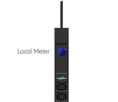 Listwa zasilająca rack pdu 19" 32a 20x iec c13 4 x iec c19 3m IEC 309 miernik pionowa