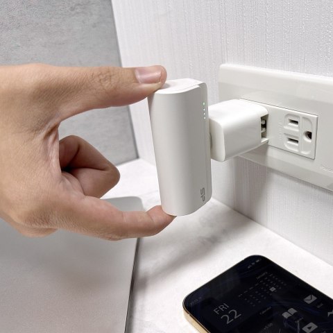 Power Bank QD50 USB-C 5000 mAh MINI biały