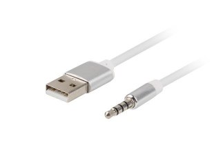 Kabel do Apple audio USB-A(M) jack(M) 4pin 3.5mm 1m biały 10-pack