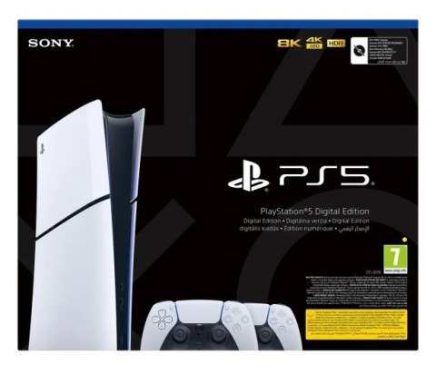 Konsola Playstation 5 Digital D Dualsense White/EMAE Konsola Playstation 5 Digital D Dualsense White/EMAE