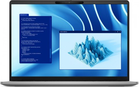 Notebook Latitude 7455 Win11Pro Snapdragon X Plus 10C 16GB/512GB SSD Gen4/14.0 QHD+ Touch/UMA GPU/FgrPr/FHD/IR Cam/Mic/WLAN+BT/B