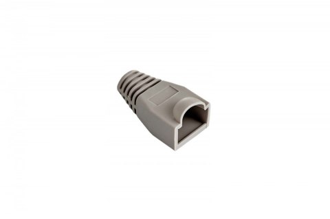 Osłonka na wtyk RJ45, opakowanie 100 szt. Szara
