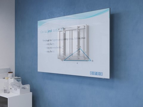 ELWM60 Uchwyt ścienny z regulacją wysokości do monitorów 55-86 cali VESA 100x100 - 600x400 60 kg