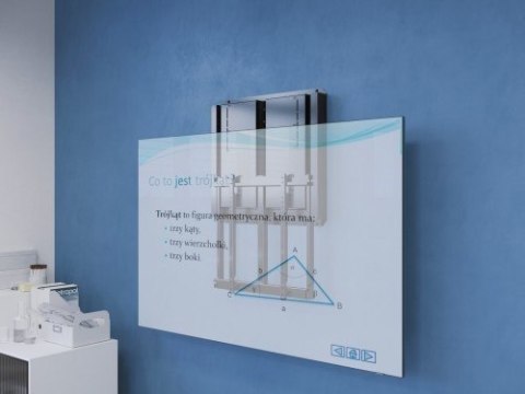 ELWM60 Uchwyt ścienny z regulacją wysokości do monitorów 55-86 cali VESA 100x100 - 600x400 60 kg