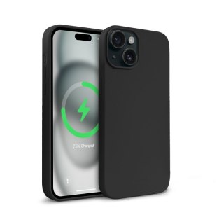 Etui Color Cover Magnetic - iPhone 15 Plus MagSafe Czarne