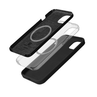 Etui Color Cover Magnetic - iPhone 15 Plus MagSafe Czarne