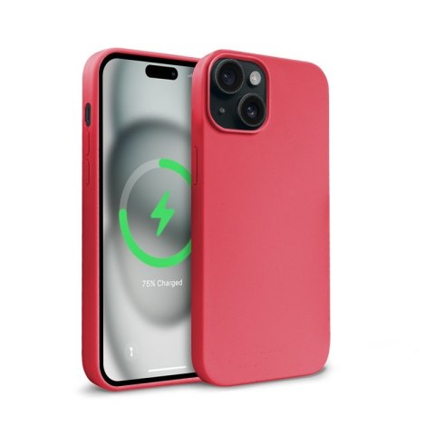 Etui Color Cover Magnetic - iPhone 15 Plus MagSafe Różowe