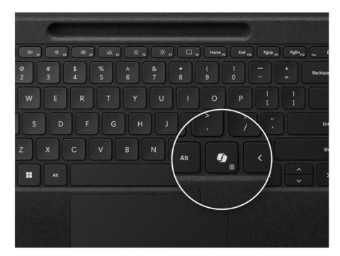 Klawiatura Surface Pro Flex Commercial Czarna ZRA-00008 Klawiatura Surface Pro Flex Commercial Czarna ZRA-00008