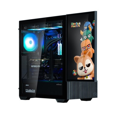 Obudowa Z10DS Black ATX Mid Tower ARGB Fan Obudowa Z10DS Black ATX Mid Tower ARGB Fan