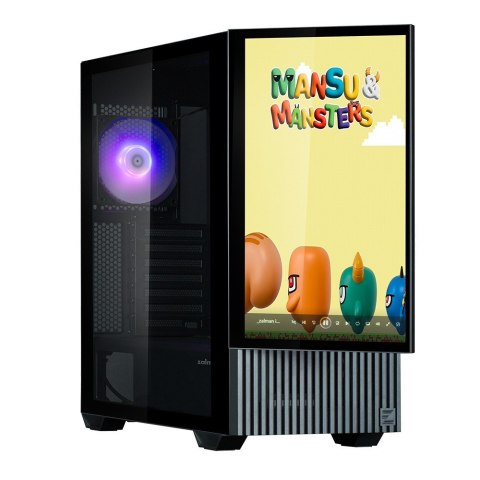 Obudowa Z10DS Black ATX Mid Tower ARGB Fan Obudowa Z10DS Black ATX Mid Tower ARGB Fan
