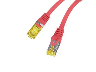 Patchcord kat.6 S/FTP 3m czerwony