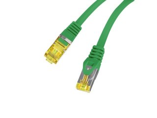 Patchcord kat.6 S/FTP 3m zielony