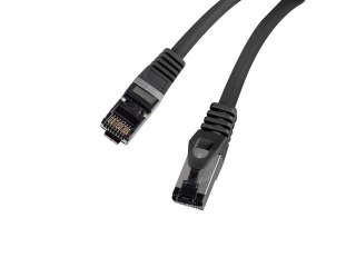 Patchcord kat.8.1 S/FTP LSZH CU 3m czarny fluke passed