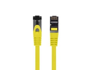 Patchcord kat.8.1 S/FTP LSZH CU 3m żółty fluke passed