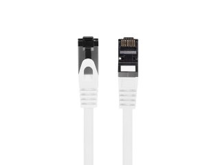 Patchcord kat.8.1 S/FTP LSZH CU 5m biały fluke passed