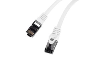 Patchcord kat.8.1 S/FTP LSZH CU 5m biały fluke passed