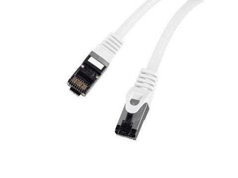 Patchcord kat.8.1 S/FTP LSZH CU 5m biały fluke passed Patchcord kat.8.1 S/FTP LSZH CU 5m biały fluke passed