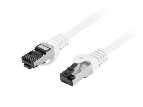 Patchcord kat.8.1 S/FTP LSZH CU 5m biały fluke passed Patchcord kat.8.1 S/FTP LSZH CU 5m biały fluke passed